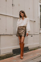 Bottes Orenda - Cognac - Plume Paris - The Bradery