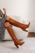 Bottes Orenda - Cognac - Plume Paris - The Bradery