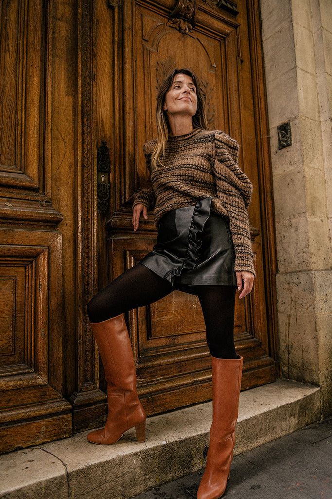 Bottes Orenda - Cognac - Plume Paris - The Bradery