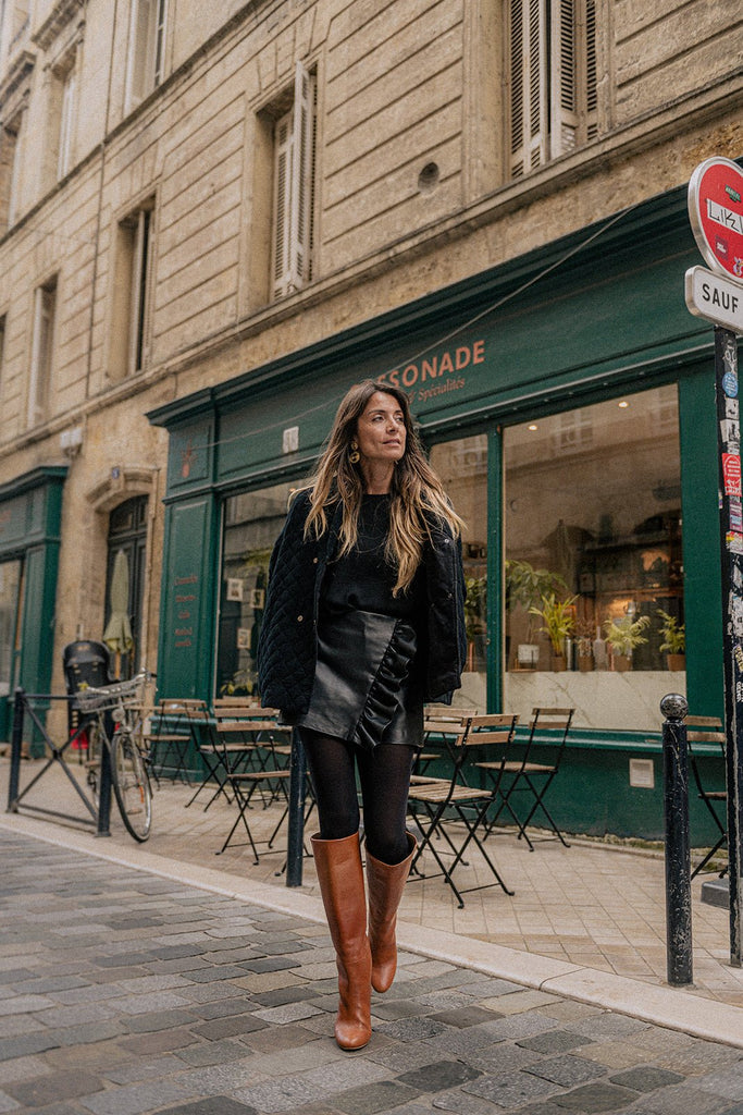 Bottes Orenda - Cognac - Plume Paris - The Bradery