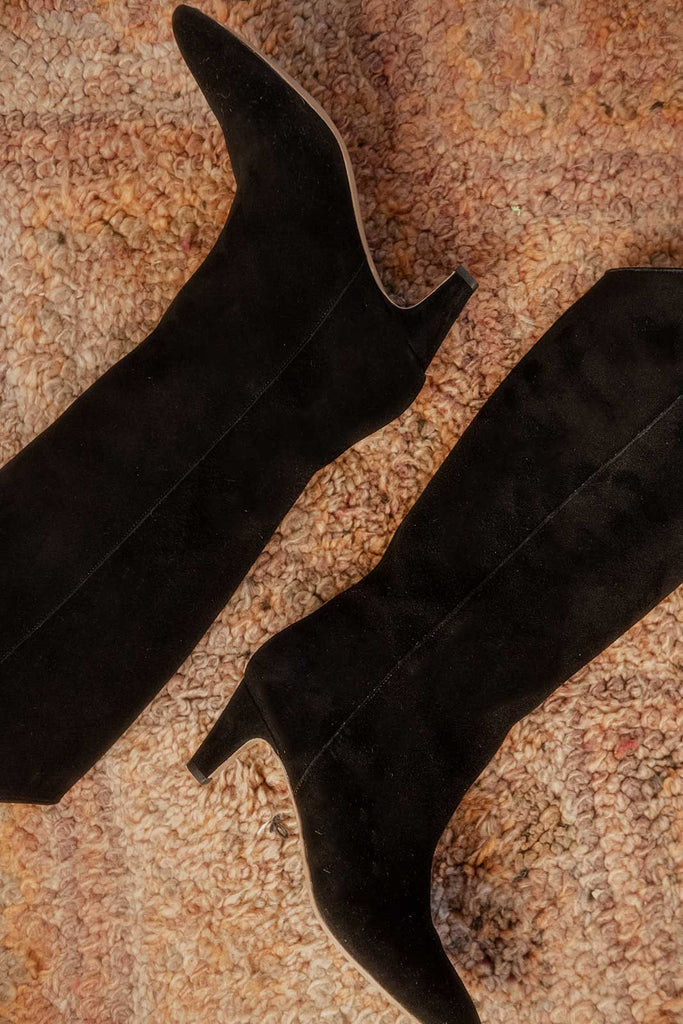 Bottes Roby - Black - Plume Paris - The Bradery