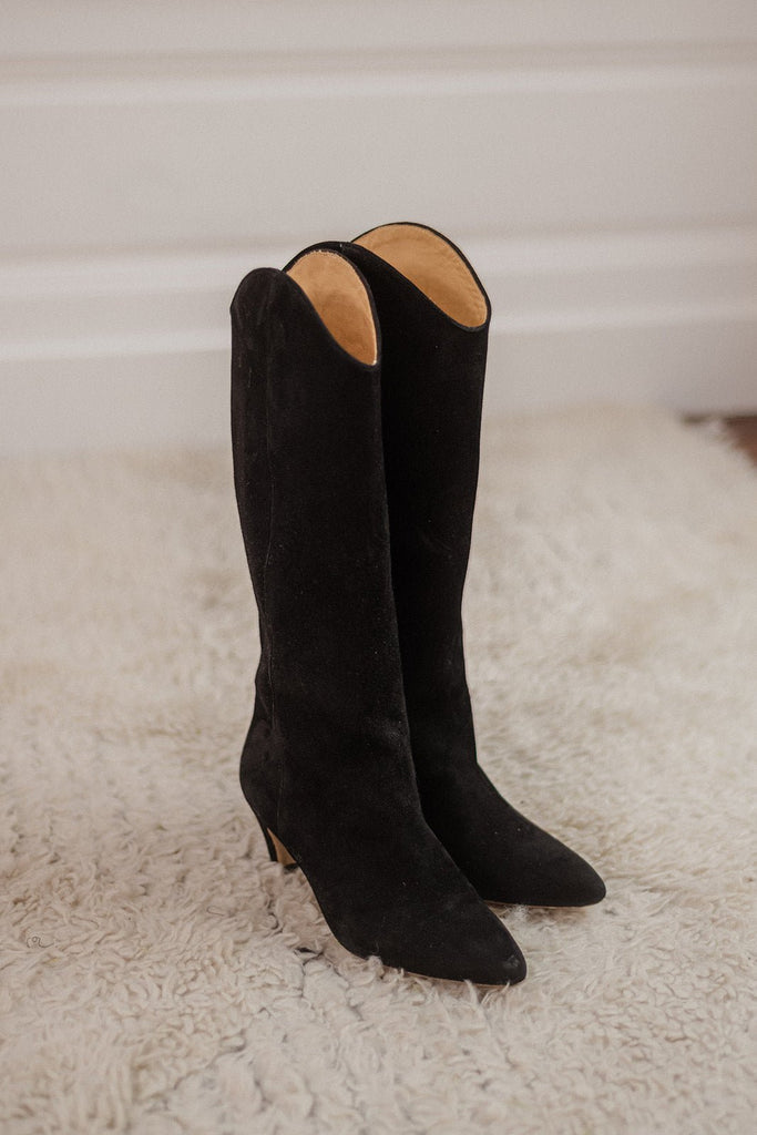 Bottes Roby - Black - Plume Paris - The Bradery