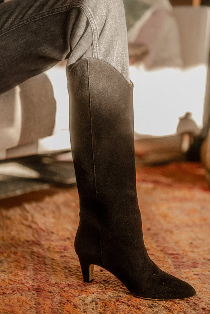 Bottes Roby - Black - Plume Paris - The Bradery
