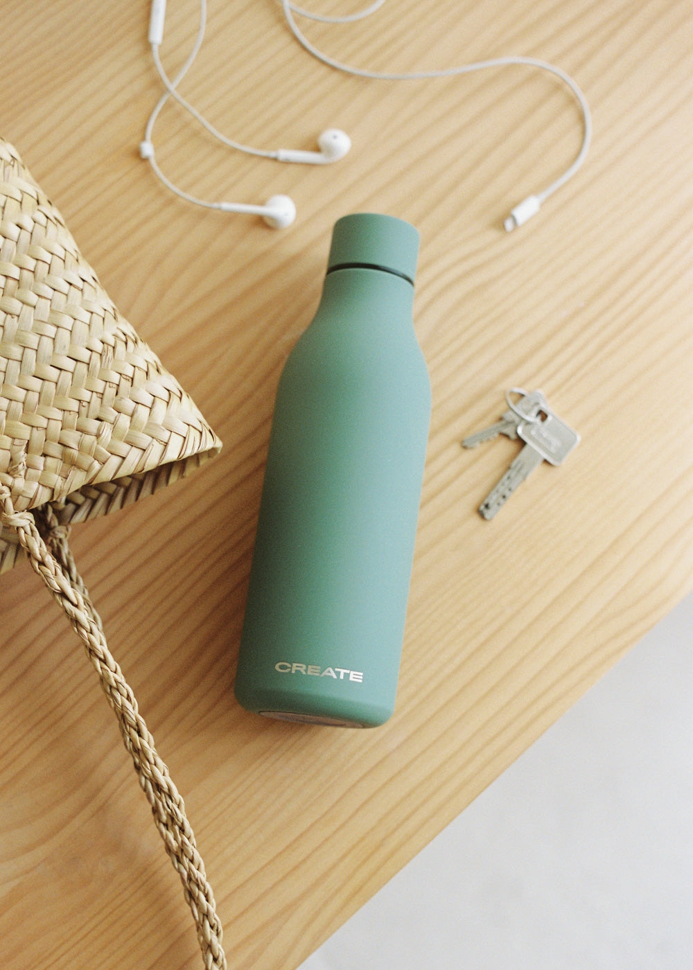 Bottle Studio - Bouteille Thermos En Acier Inoxydable 550Ml - Vert Sauge