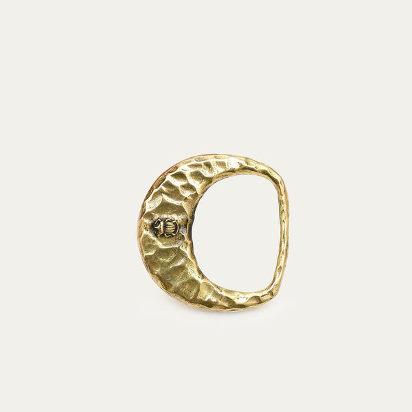 Boucle Demi Lune Or