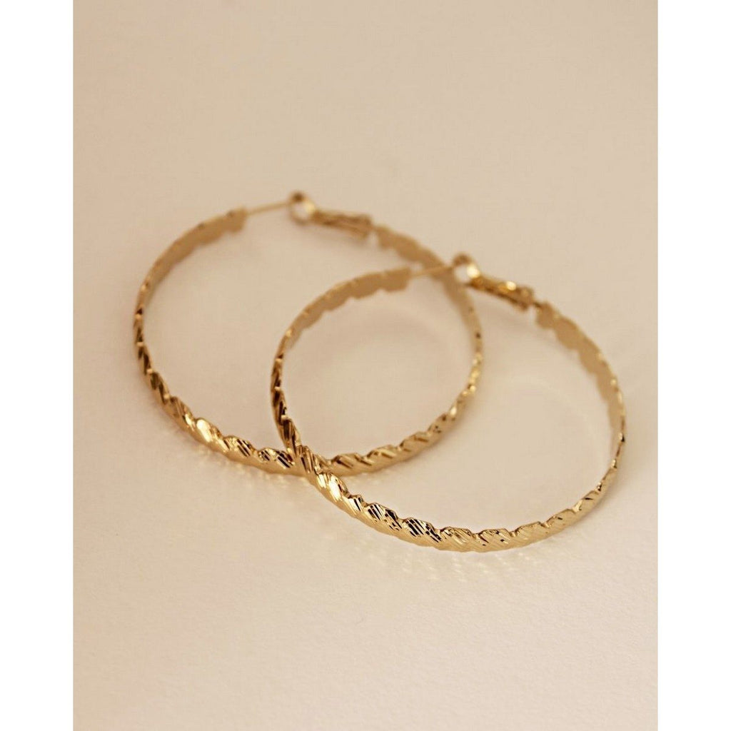 Boucles D’Oreilles Althea Or Jaune - Boucles D’Oreilles - Waekura - The Bradery