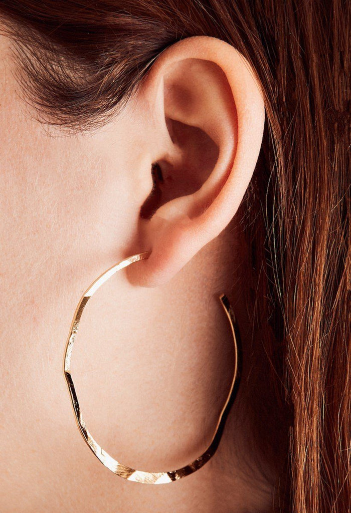 Boucles D’Oreilles Andaluz Or Jaune - Boucles D’Oreilles - Waekura - The Bradery