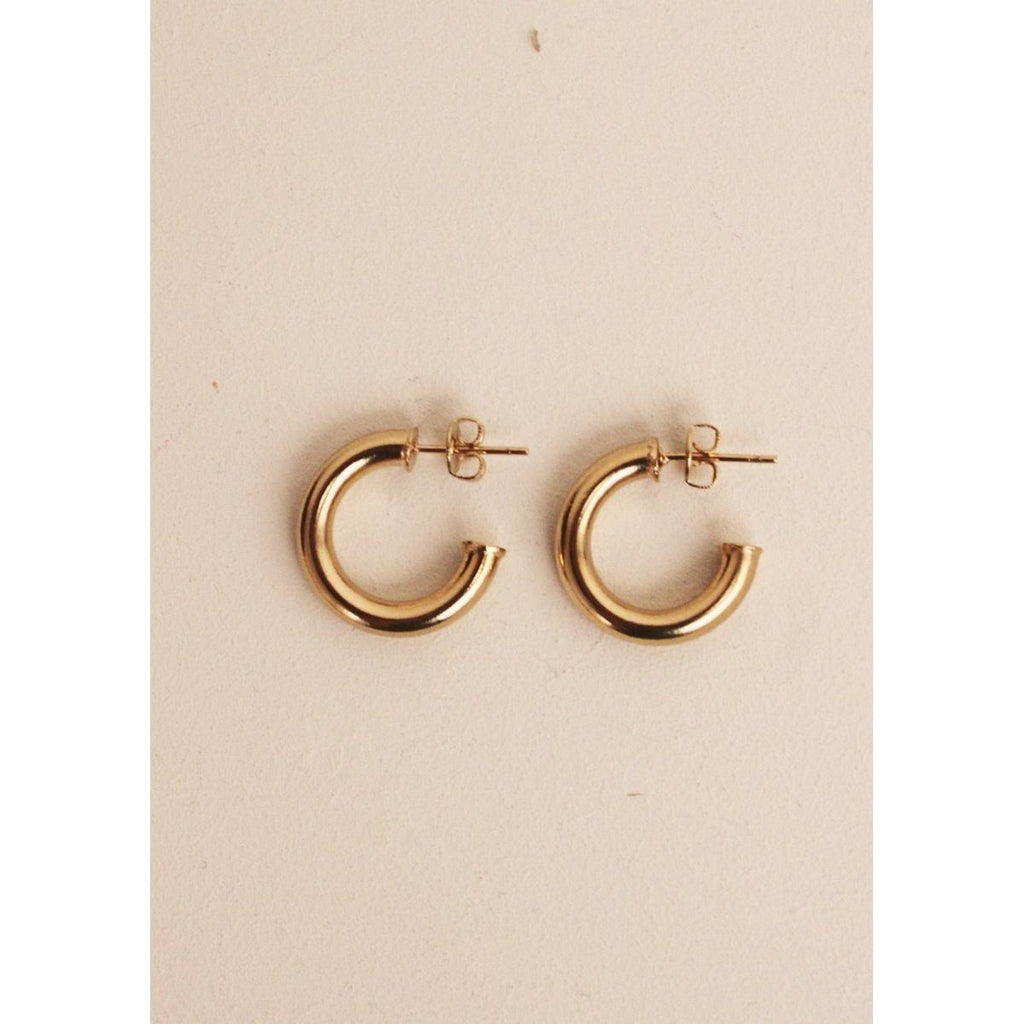 Boucles D’Oreilles Anna Or Jaune - Boucles D’Oreilles - Waekura - The Bradery