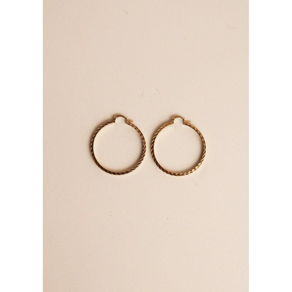 Boucles D’Oreilles Bea Or Jaune - Boucles D’Oreilles - Waekura - The Bradery
