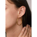 Boucles D’Oreilles Bea Or Jaune - Boucles D’Oreilles - Waekura - The Bradery