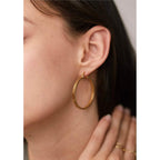 Boucles D’Oreilles Bea Or Jaune - Boucles D’Oreilles - Waekura - The Bradery