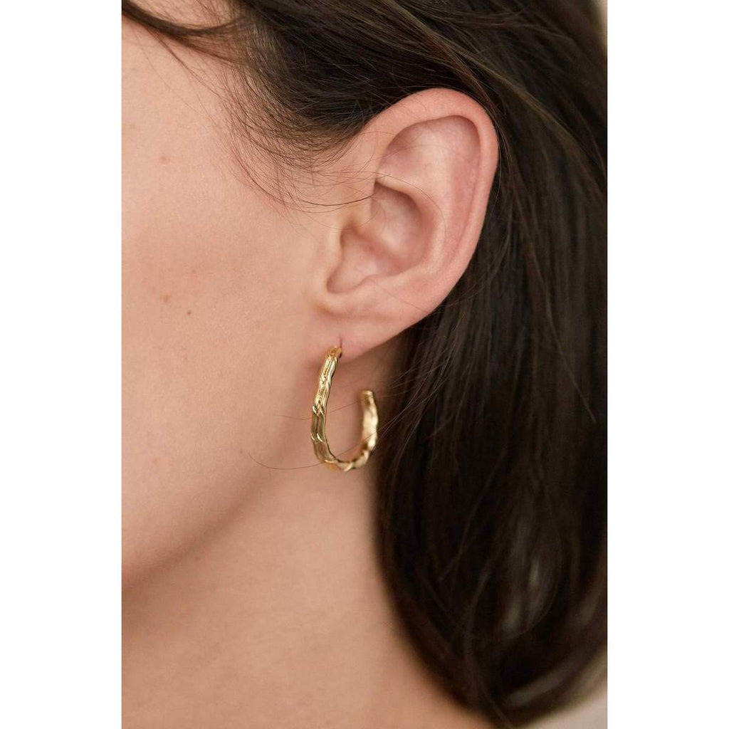 Boucles D’Oreilles Cali Or Jaune - Boucles D’Oreilles - Waekura - The Bradery