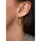 Boucles D’Oreilles Claire Or Jaune - Boucles D’Oreilles - Waekura - The Bradery