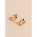 Boucles D’Oreilles Doni Or Jaune - Boucles D’Oreilles - Waekura - The Bradery