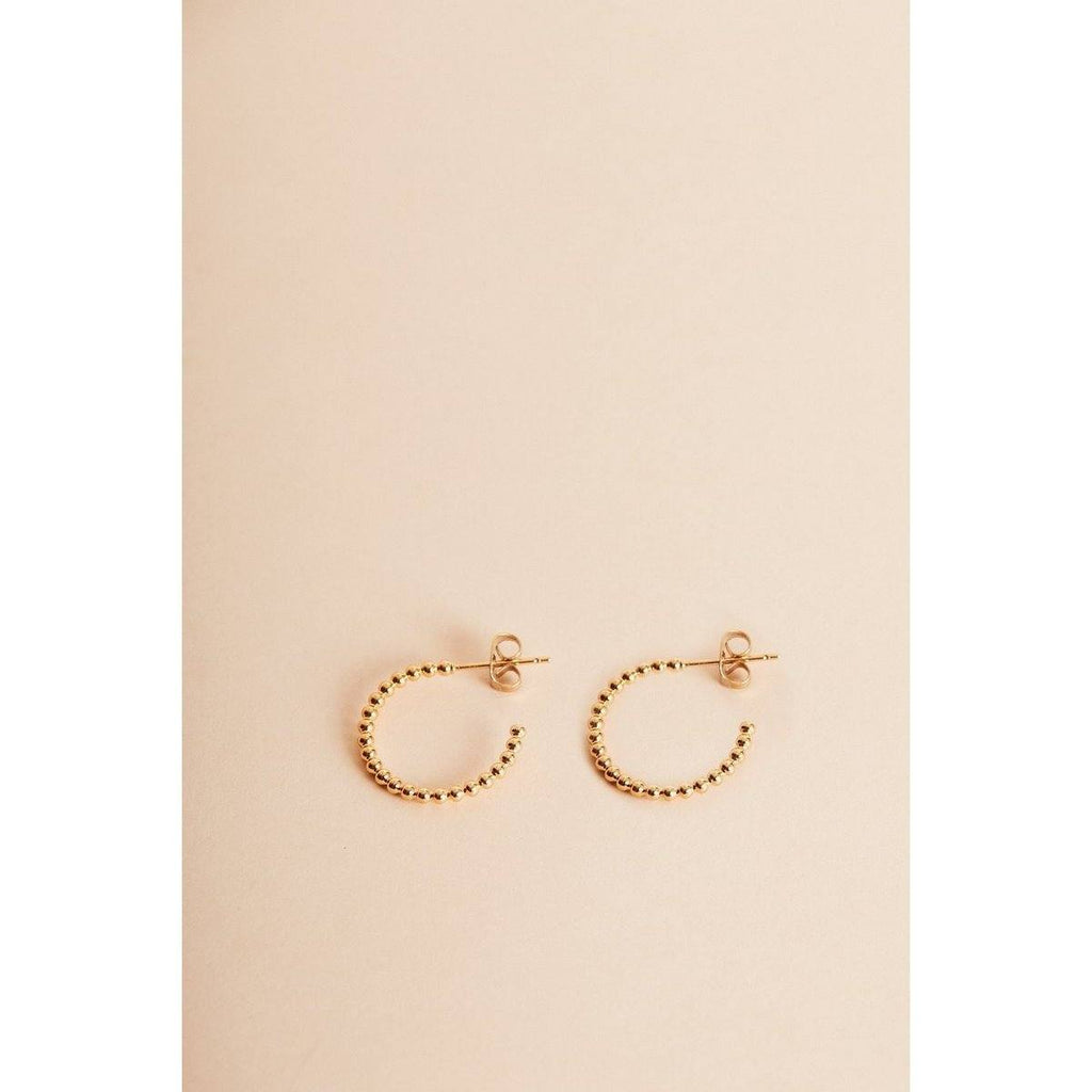 Boucles D’Oreilles Elona Or Jaune - Boucles D’Oreilles - Waekura - The Bradery