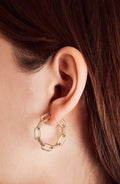 Boucles D’Oreilles Emma Or Jaune - Boucles D’Oreilles - Waekura - The Bradery