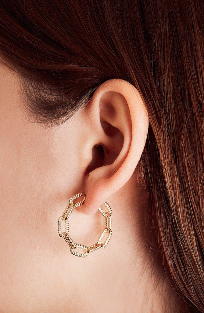 Boucles D’Oreilles Emma Or Jaune - Boucles D’Oreilles - Waekura - The Bradery