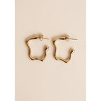 Boucles D’Oreilles Isidore Or Jaune - Boucles D’Oreilles - Waekura - The Bradery