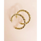 Boucles D’Oreilles Mina Or Jaune - Boucles D’Oreilles - Waekura - The Bradery