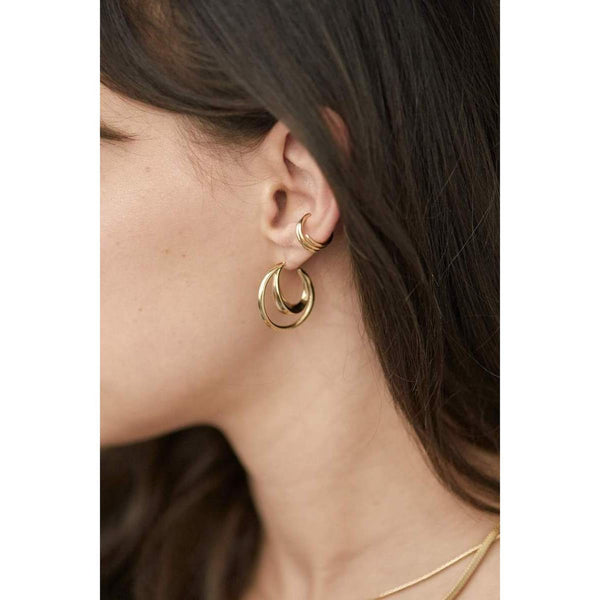 Boucles D’Oreilles Niki Or Jaune - Boucles D’Oreilles - Waekura - The Bradery