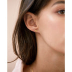 Boucles D’Oreilles Zodiaque Balance Or Jaune - Boucles D’Oreilles - Waekura - The Bradery