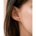Boucles D’Oreilles Zodiaque Bélier Or Jaune - Boucles D’Oreilles - Waekura - The Bradery