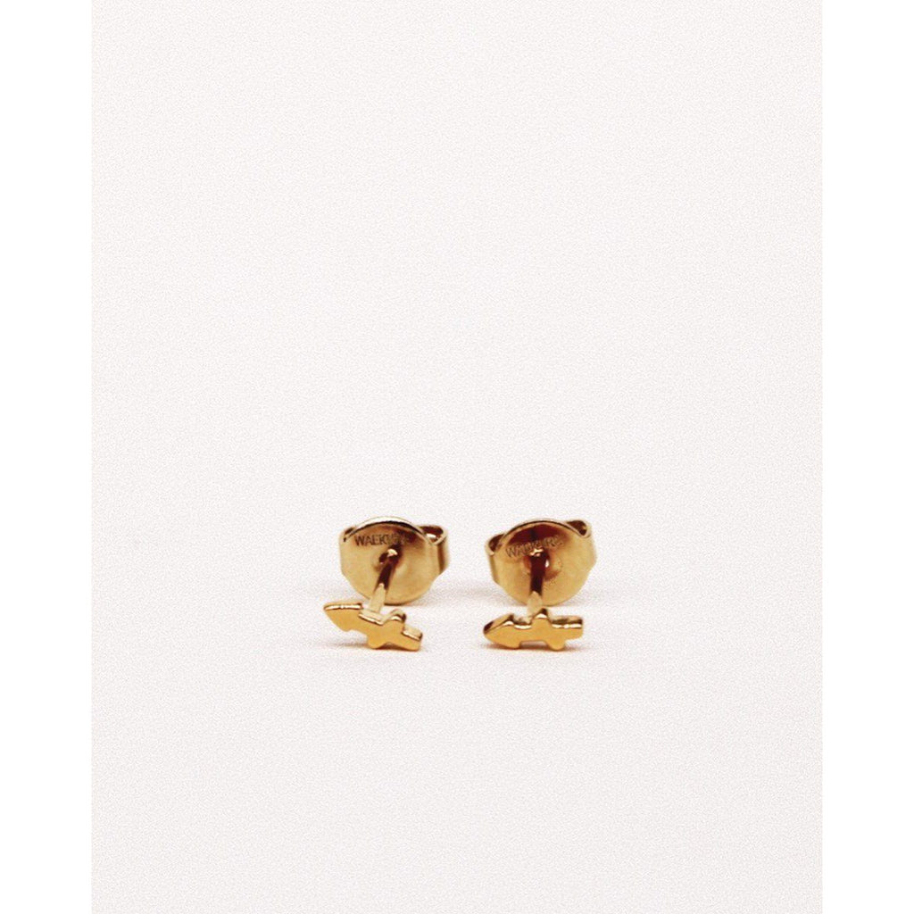 Boucles D’Oreilles Zodiaque Sagittaire Or Jaune - Boucles D’Oreilles - Waekura - The Bradery