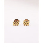 Boucles D’Oreilles Zodiaque Verseau Or Jaune - Boucles D’Oreilles - Waekura - The Bradery