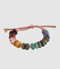 Mon Precieux Gem - Bracelet Diy Cordon Lurex Rose - Femme