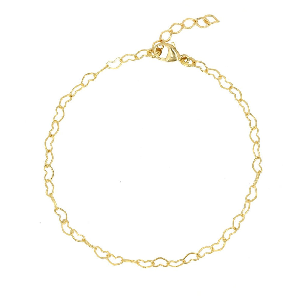 Bracelet Mini Cœur - Or - Nilaï - The Bradery
