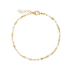 Bracelet Tuttifrutti - Or / Blanc - Nilaï - The Bradery