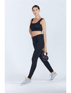 Brassière de Sport Maintien Fort noir
