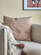 Witham - Coussin - Marron - Coton