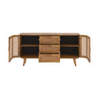 buffet 2 portes et 3 tiroirs wendy