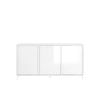 Buffet 3 Portes L156 cm - City - Blanc