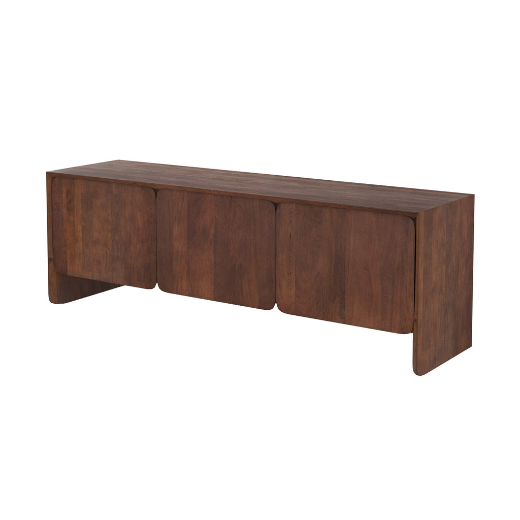 buffet achille en bois de manguier 3 portes
