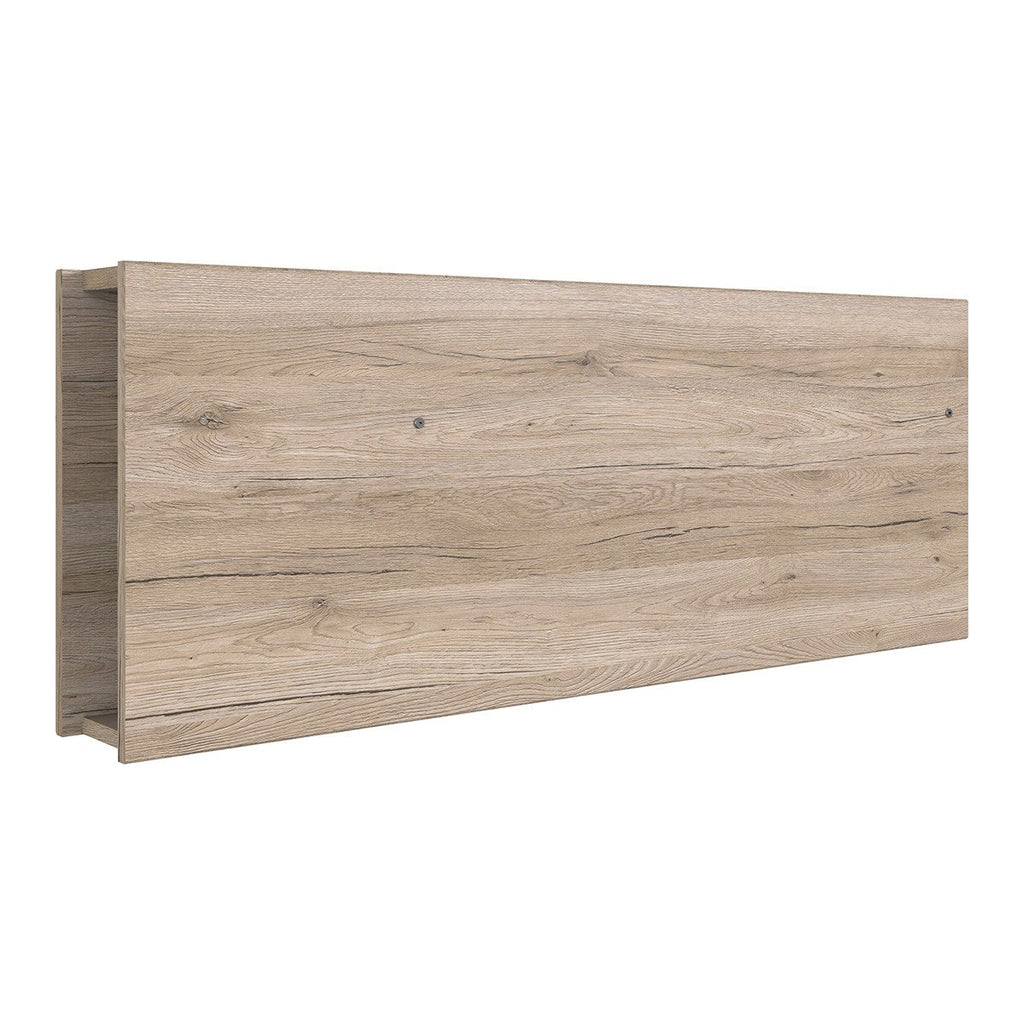 Bureau Rabattable Suspendu - L108 cm - Décor Chêne Artisan