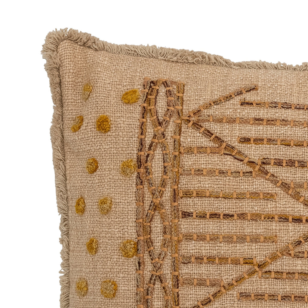 Taranto - Coussin - Naturel - Coton