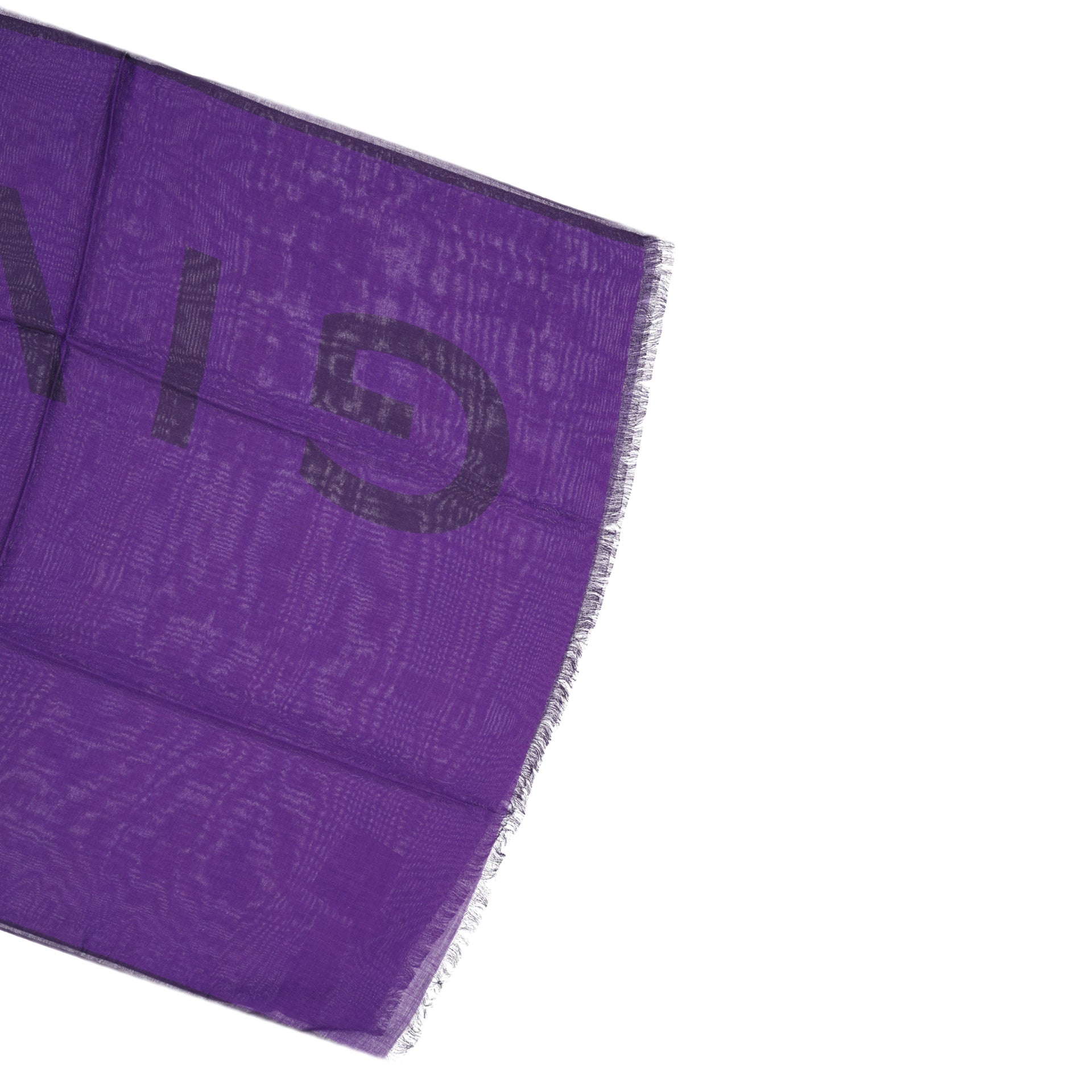 Givenchy - Foulard Logo - Homme - Purple