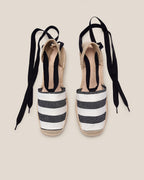 Bottines Anni Rayas Negras