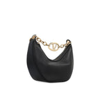 Valentino Garavani Gate V-Logo Leather Bag - Black - Femme