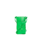 Bottega Veneta Leather Phone Case - Green - Femme
