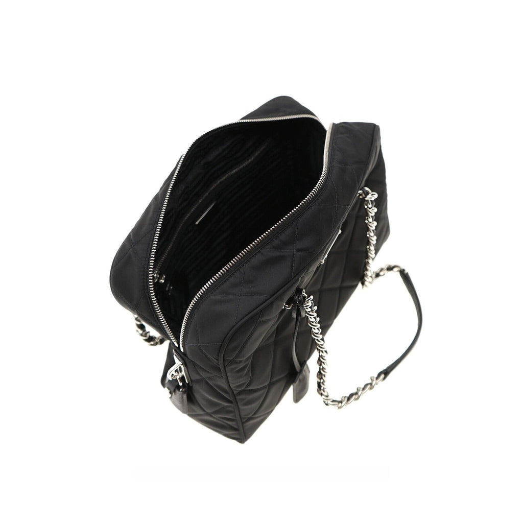 Prada - Sac Bandoulière Quilted Nylon - Femme - Black