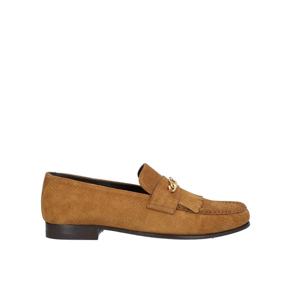 Mocassins - Celine Triomphe Fringes - Brown