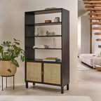 670-bibliotheque_en_manguier_massif_noire_et_cannage_170_cm-03.jpg