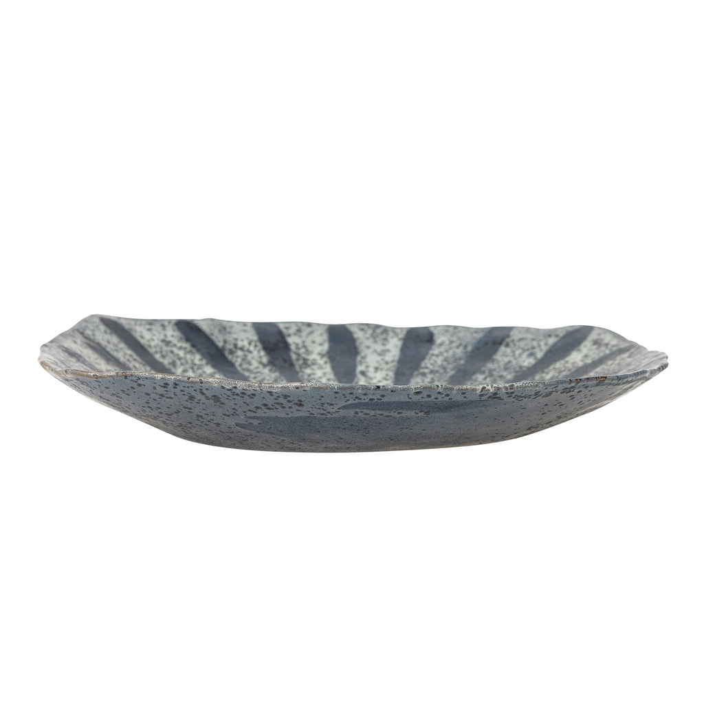 Ramie - Plat De Service - Gris - Grès