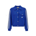 Cardigan Side Band - Blue - Femme