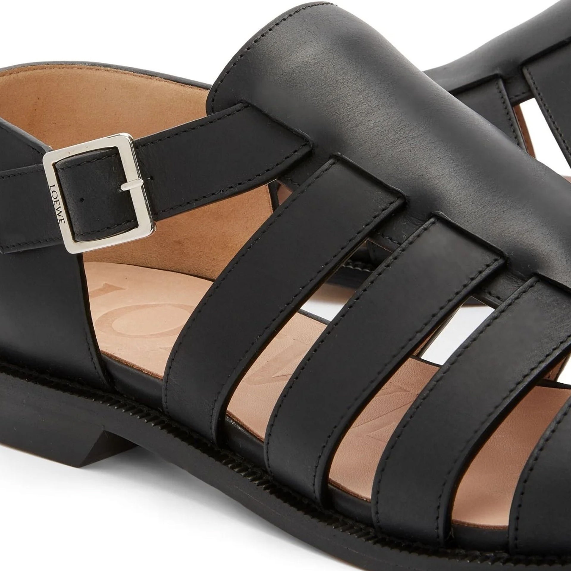 Sandales - Loewe Campo Leather - Black