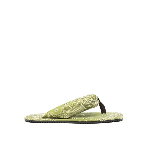 Claquettes The Attico Indie Thong - Green - Femme