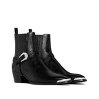 Bottes - Celine Western Chelsea Isaac Harness  - Black